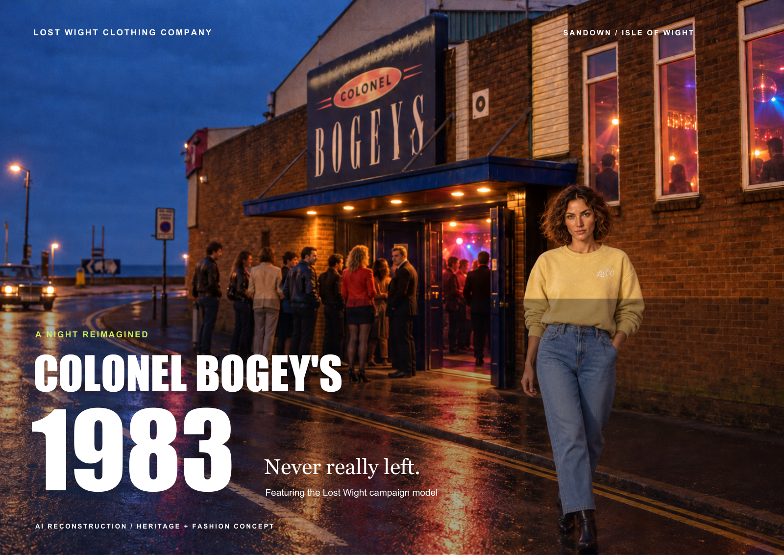 Cover of Colonel Bogey’s 1983 — A Night Reimagined