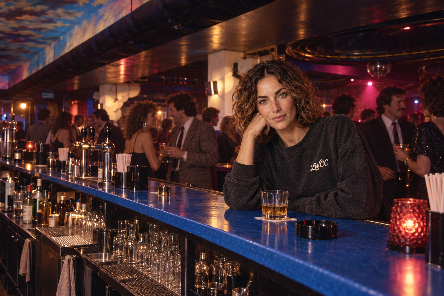1983-inspired reimagining of the nightclub bar